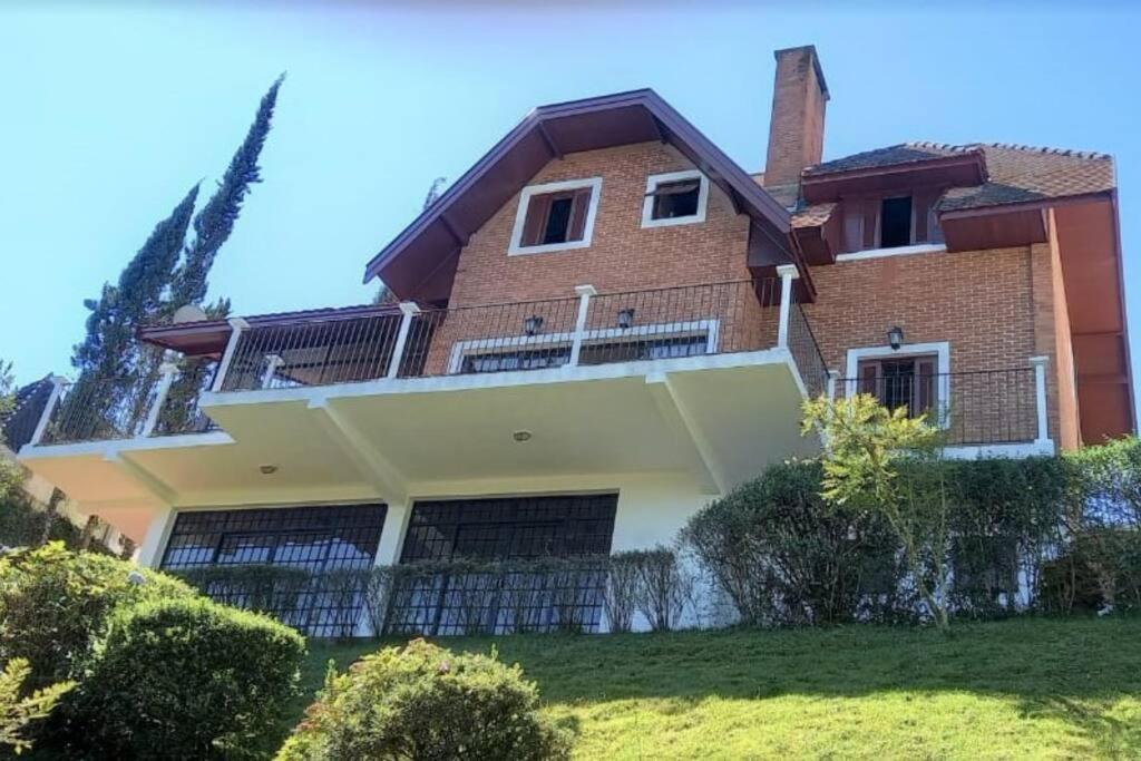 Casa E Vista Privilegiadas No Alto Do Capivari Campos do Jordao Exterior photo